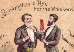 1880s Buckingham's Dye For The Whiskers Men In Suits R.P. Hall & Co. F142