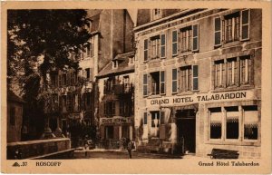 CPA Roscoff- Grand Hotel Talabardon FRANCE (1026170)