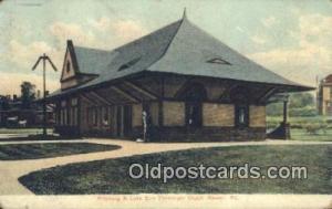 Pittsburg & Lake Erie Passenger Depot, Beaver, PA, Pennsylvania, USA Depot 19...