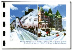 Old Postcard Winter Wonders is 45 miles per hour on Dufferin Terrace