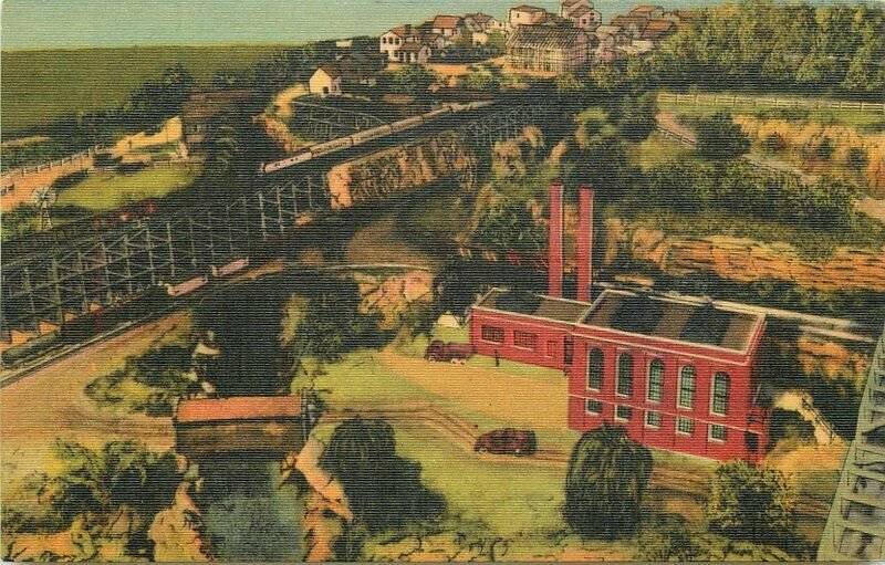 Pennsylvania Hamburg Roadside America Indoor Miniature Village Postcard 22-2171