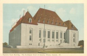 Ottawa Canada Supreme Court Building Postcard Unused