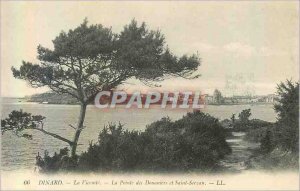 Old Postcard Dinard La Vicomte La Pointe of Customs and Saint-Servan