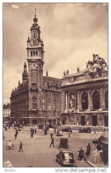 LILLE, The new Stock Exchange and the Theatre, Nord, France, 00-10s