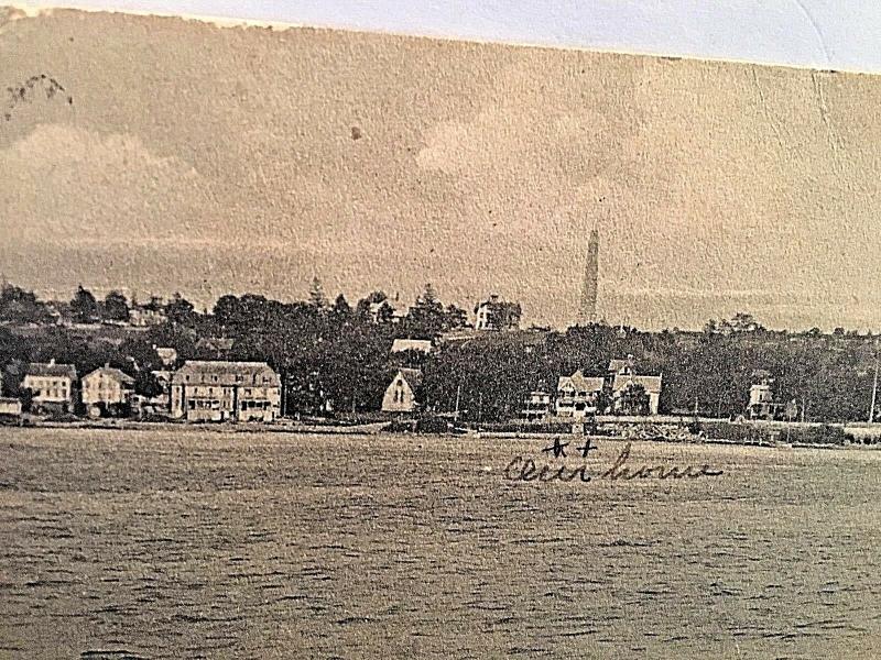 Postcard  1906 View of  Groton, CT Shoreline  Y5