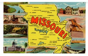 MO - Missouri Map