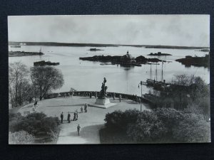 Finland LIGHTHOUSE Helsinki - Tähtitornin mäeltä c1930s RP Postcard