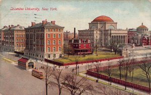 Columbia University, Manhattan, New York City, N.Y, Early Postcard, Used in 1913