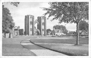 uk21631 elgin cathedral from the cooper park  real photo uk