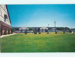 Unused Pre-1980 DX & AMOCO GAS STATION AT COLONY MOTEL Williamsburg IA u6760-22