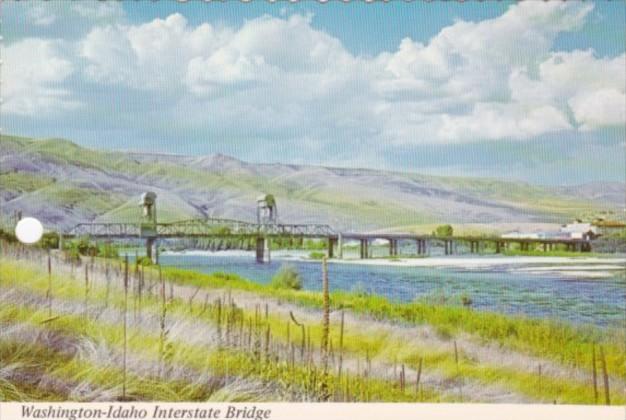 Washington-Idaho Interstate Bridge Across Snake River
