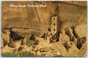 Postcard - Square Tower House, Mesa Verde National Park, Colorado, USA