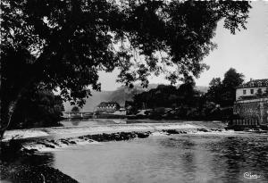 BR9517 Besancon Le doubs et le barrage de micaud  france