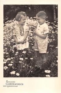 BG4816 birthday geburtstag boy and girl children   germany  greetings