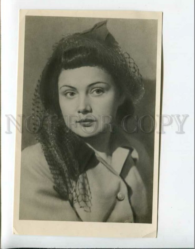 3162225 SERGEYEVA Russian Soviet MOVIE DRAMA Actress PHOTO 