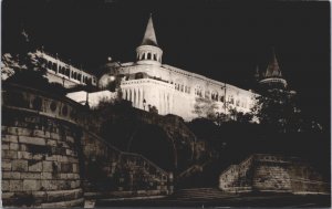 Hungary Budapest Halaszbastya Vintage RPPC 09.47