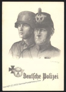 3rd Reich Germany SS Police Deutsche Polizei 111268