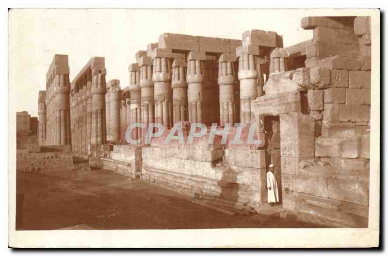 Postcard Ancient Egypt Egypt Luxor General view of papyrus