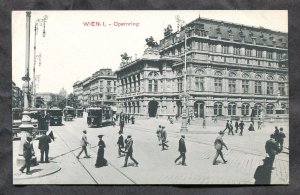 h2698 - AUSTRIA Wien c1907-10 Opernring. Tram