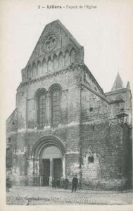 France Lillers Facade de lEglise Church Unused Postcard D28