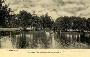 NJ - Asbury Park. Sunset Lake