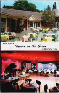 New York City Tavern On The Green Central Park Chrome Postcard C097