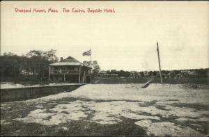 Martha's Vineyard Haven MA Casino Bayside Hotel c1910 Postcard 