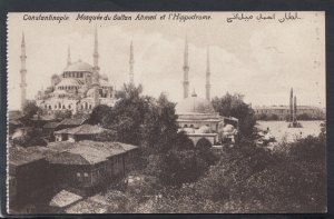 Turkey Postcard -Constantinople- Mosquee Du Sultan Ahmed Et L'Hippodrome RS20885