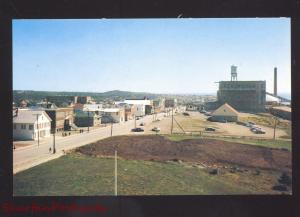 CHANDLER QUEBEC CANADA BIRDSEYE VIEW VINTAGE POSTCARD