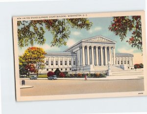 Postcard New United States Supreme Court Building, Washington, D. C.