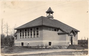 J60/ Gwinn Michigan RPPC Postcard c1910 Austin School Building 35