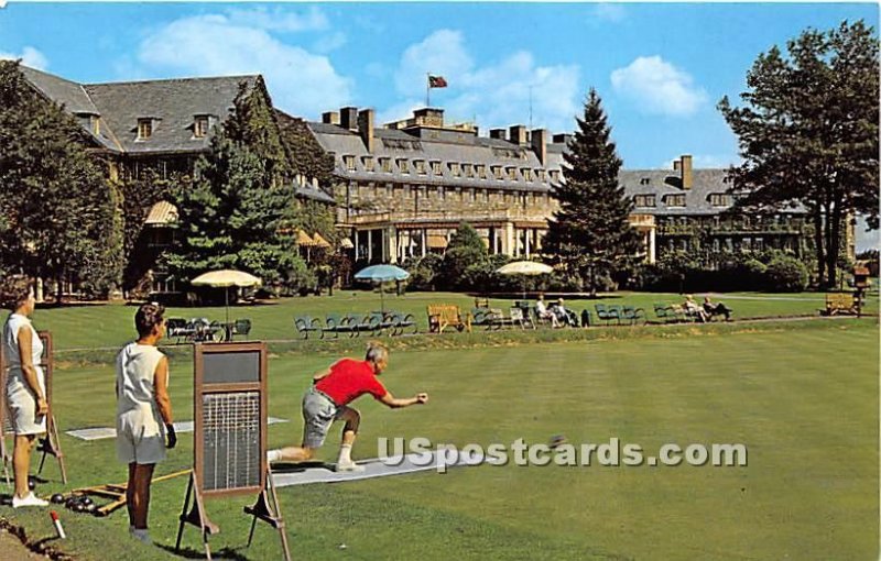 English Lawn Bowling - Skytop, Pennsylvania