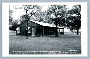 SIOUX RAPIDS IA GOLF CLUB VINTAGE REAL PHOTO POSTCARD RPPC