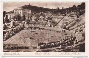 ATHENS, Greece; The Theater of Bacchus, 10-20s
