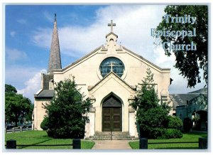 Front View Of Trinity Episcopal Church St. Augustine Florida FL Vintage Postcard