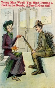 Military Humor - Cork in the Nozzle