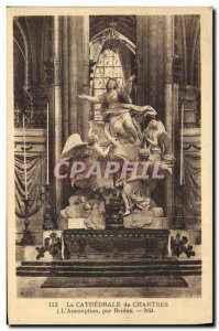 Old Postcard The Cathedral of Chartres The Assumption by Bridan