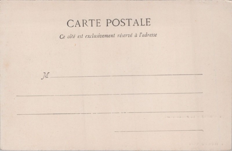 France Le Croisic La Poissonnerie Vintage Postcard C285