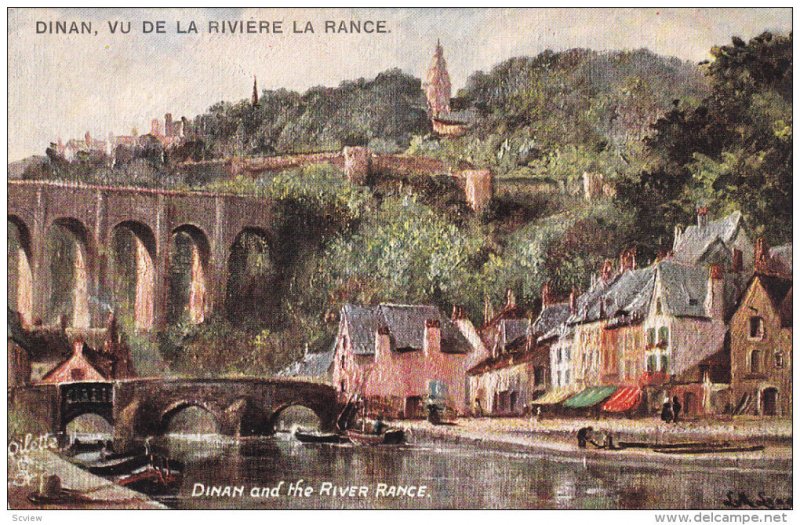 DINAN, Cotes D´Amor, France, 1900-1910´s; Vu De La Riviere La Rance