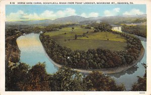 Horse Shoe Curve, Schuylkill River Reading, Pennsylvania PA  