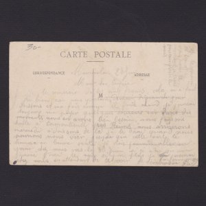 FRANCE, Postcard, Camp life, WWI, Used