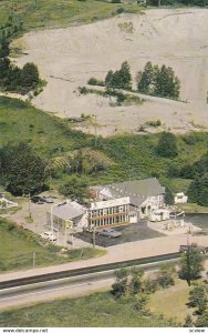 BURK'S FALLS, Ontario, Canada, 1950-60s ; Bee Hive Tire Store & BP gas Station