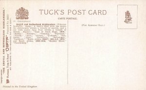 Argyll & Sutherland Highlanders Review Order Harry Payne Tuck Postcard