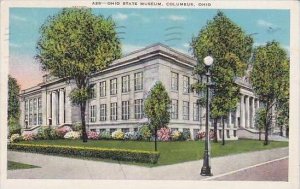 Ohio Colubus Columbus Ohio State Museum 1942 Albertype