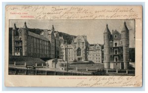 1902 Royal Victoria Hospital Greetings from Montreal Canada Posted Postcard