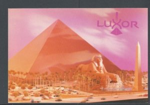 Post Card Las Vegas Nv The Luxor Hotel Now Home To Americas Got Talent