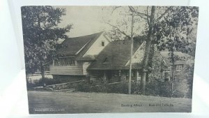 Antique Postcard Bowling Alleys at Buck Hill Falls PA Philadelphia Posted 1919