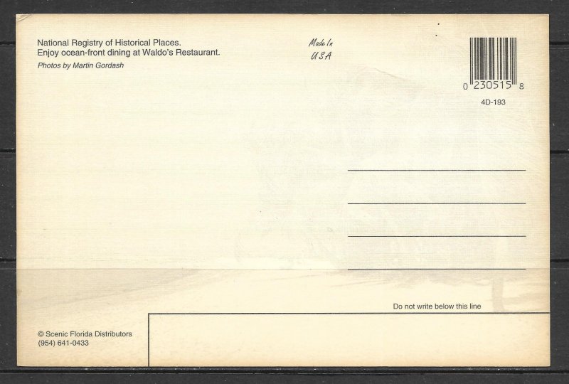 Florida, Vero Beach - Driftwood Resort - [FL-298X]