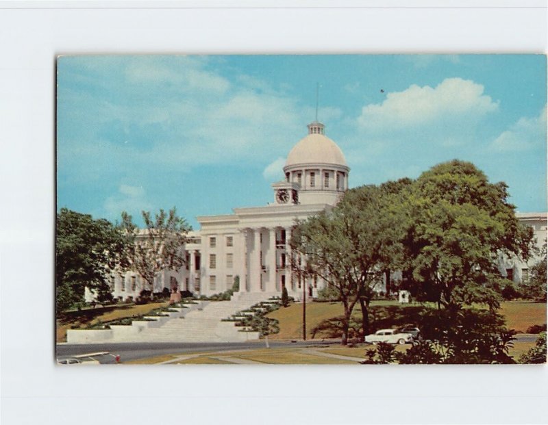 Postcard State Capitol, Montgomery, Alabama