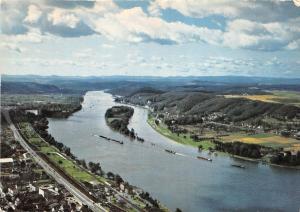 BR2040   Drachenfels on the Rhine valley with Nonnenwerth island  germany